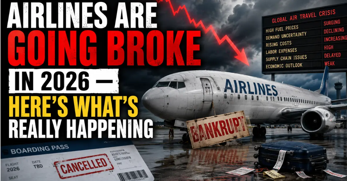 Airlines Are Going Broke in 2026
