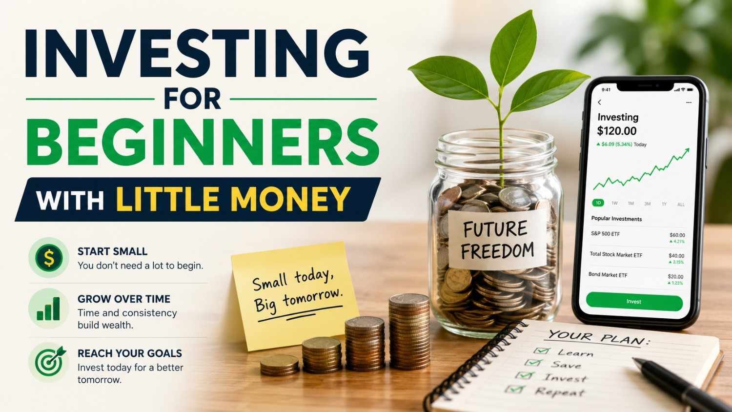 Investing for Beginners with Little Money (2026)