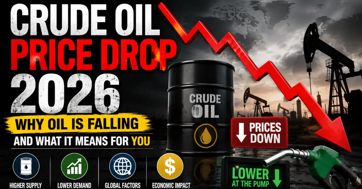 Why Is Crude Oil Dropping Right Now